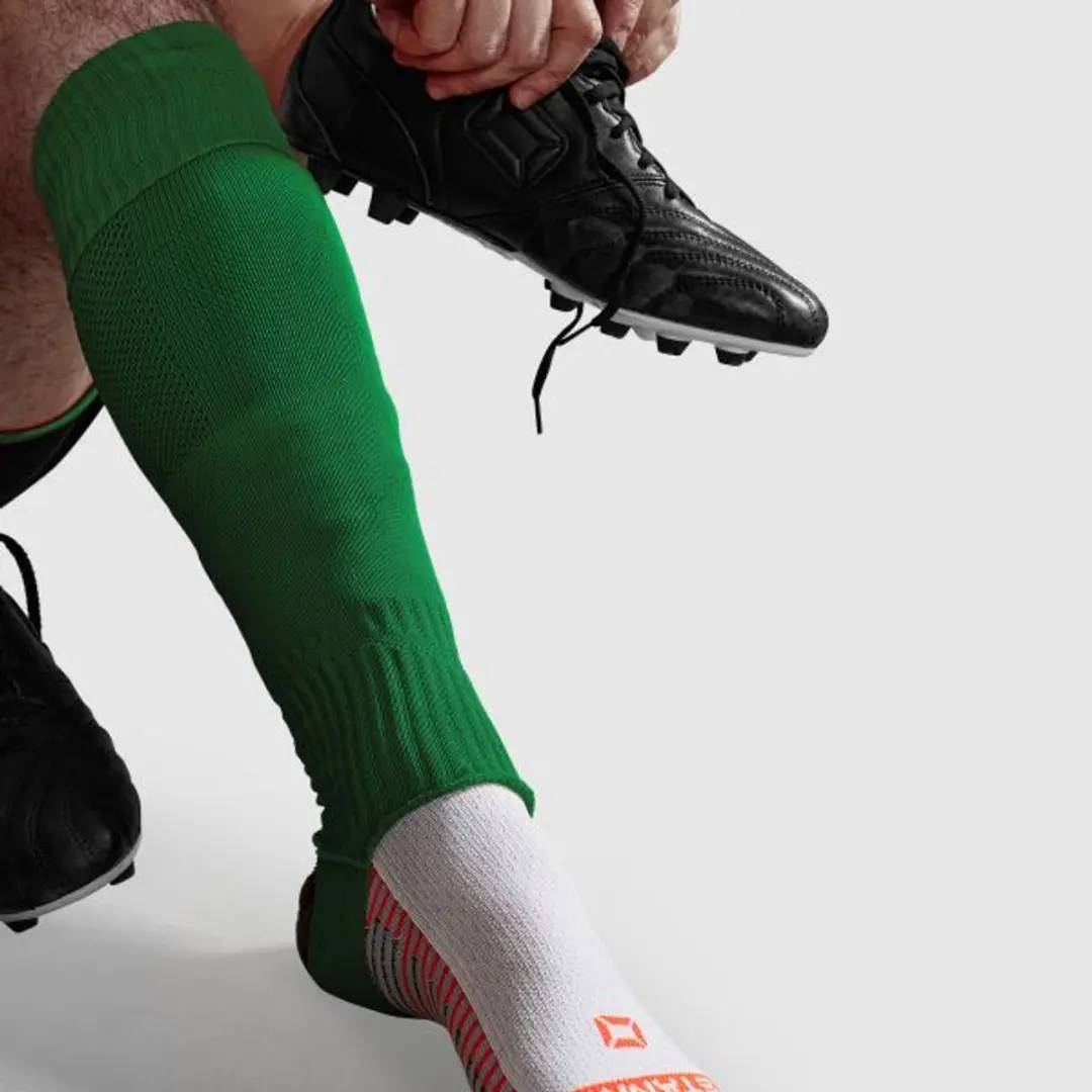 Stanno Uni Footless Hockey Sokken - Groen - Maat 39-44