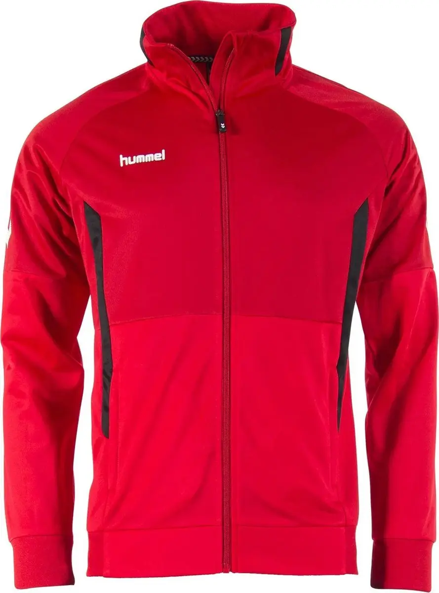 Hummel Authentic Poly FZ Sportvest Kids - Maat 164 Rood