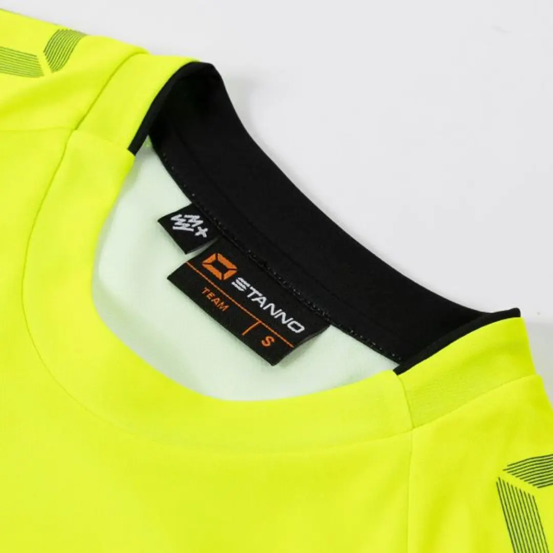 Stanno Altius Shirt Dames - Maat M - Lime/Dark Denim