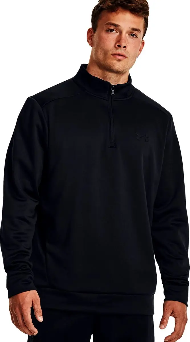 Under Armour UA Armour Fleece 1/4 Zip - Zwart