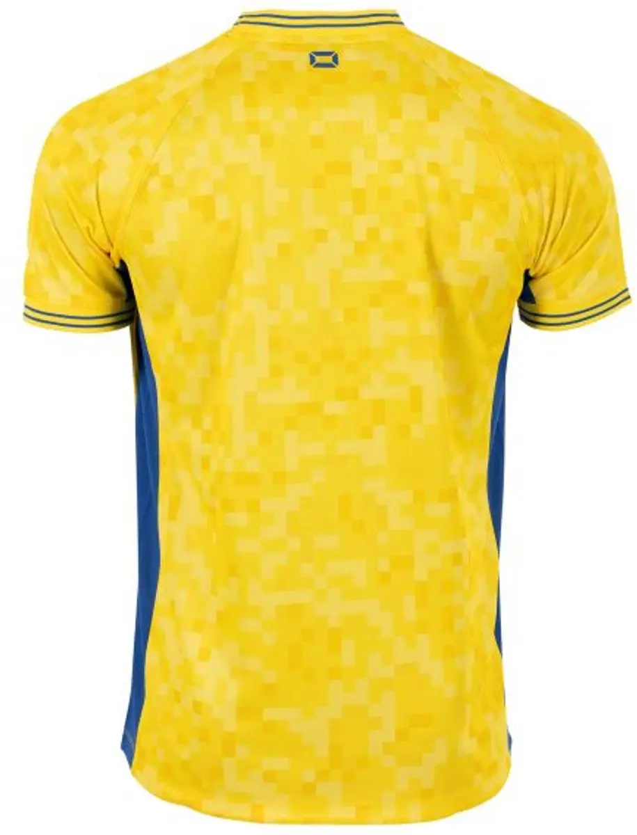 Stanno Pixel Shirt M - Geel/Blauw