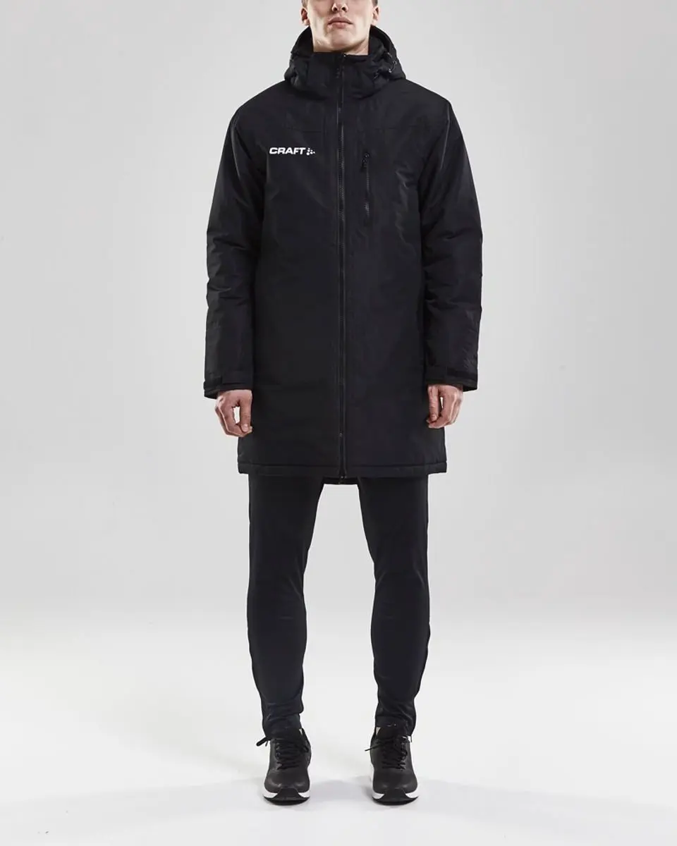 Craft Parkas Coachvest Heren - Zwart S