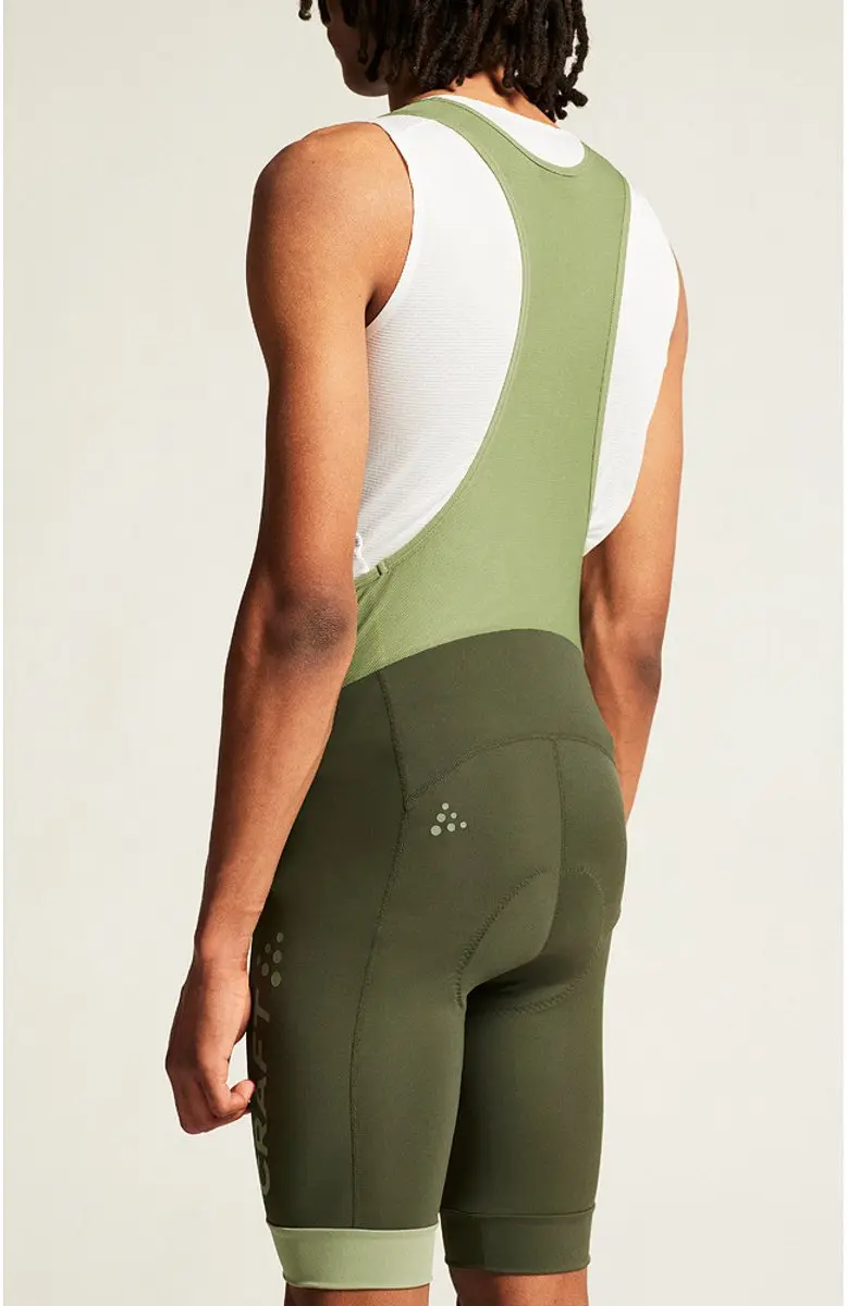 Craft Core Endur Bib Shorts M - Juniper/Forest Green