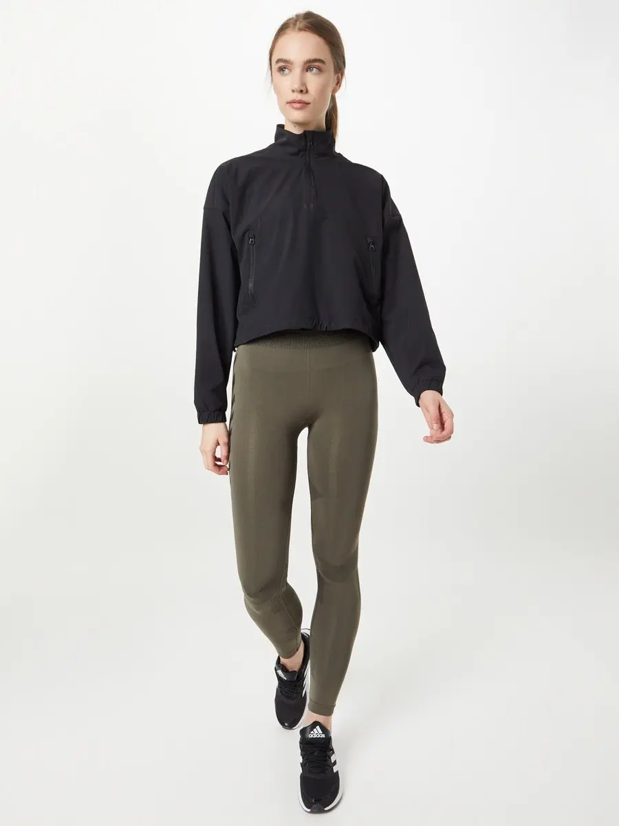 Hummel First SS Training Tight Dames Thermobroek - M/L - Bruin - afbeelding 6 van 6