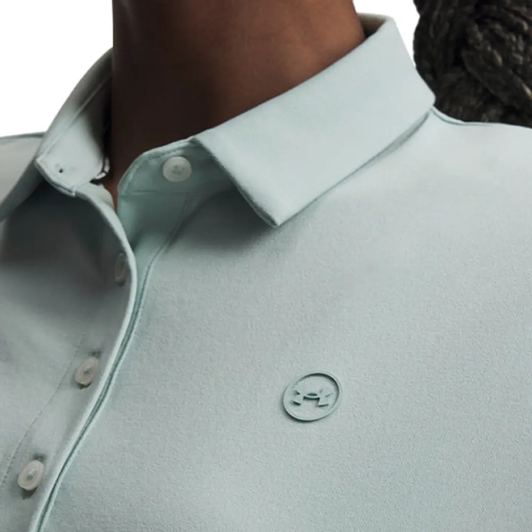 Under Armour ArmourDry SS Polo - L - Aqua
