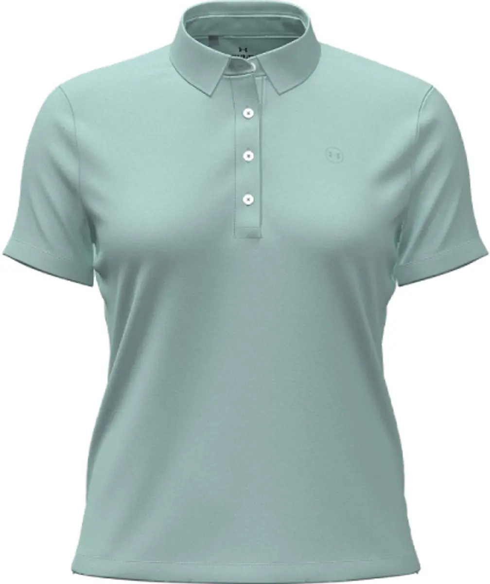 Under Armour ArmourDry SS Polo - L - Aqua