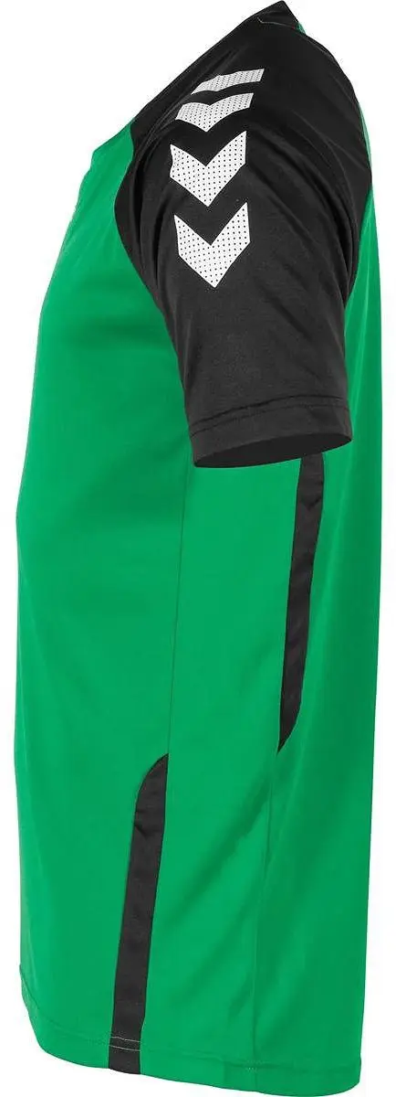 Hummel Authentic Tee Sportshirt - Maat 140 - Groen
