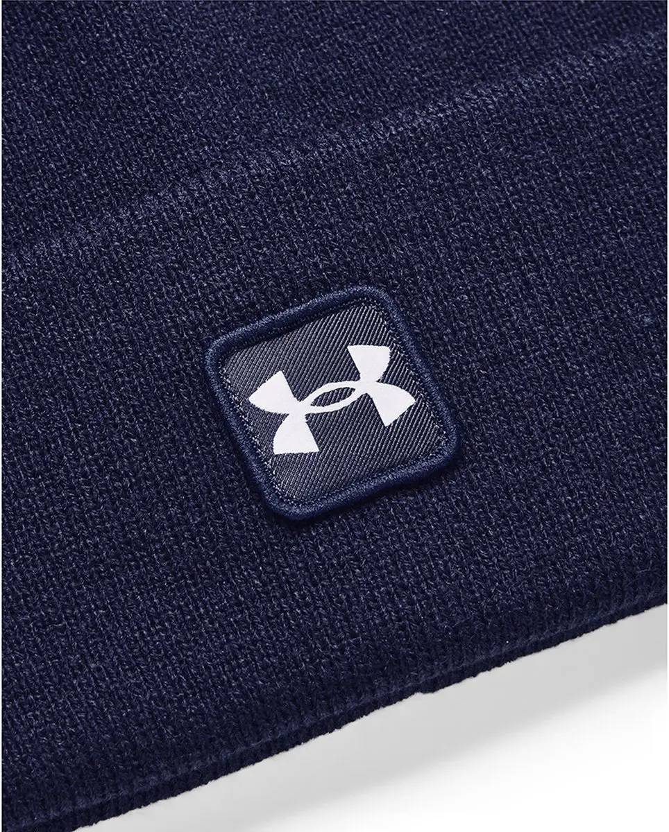 Under Armour Haltime Beanie - Navy/Wit