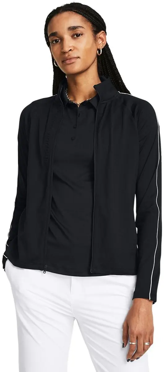 Under Armour FZ Dames Midlayer - M - Zwart