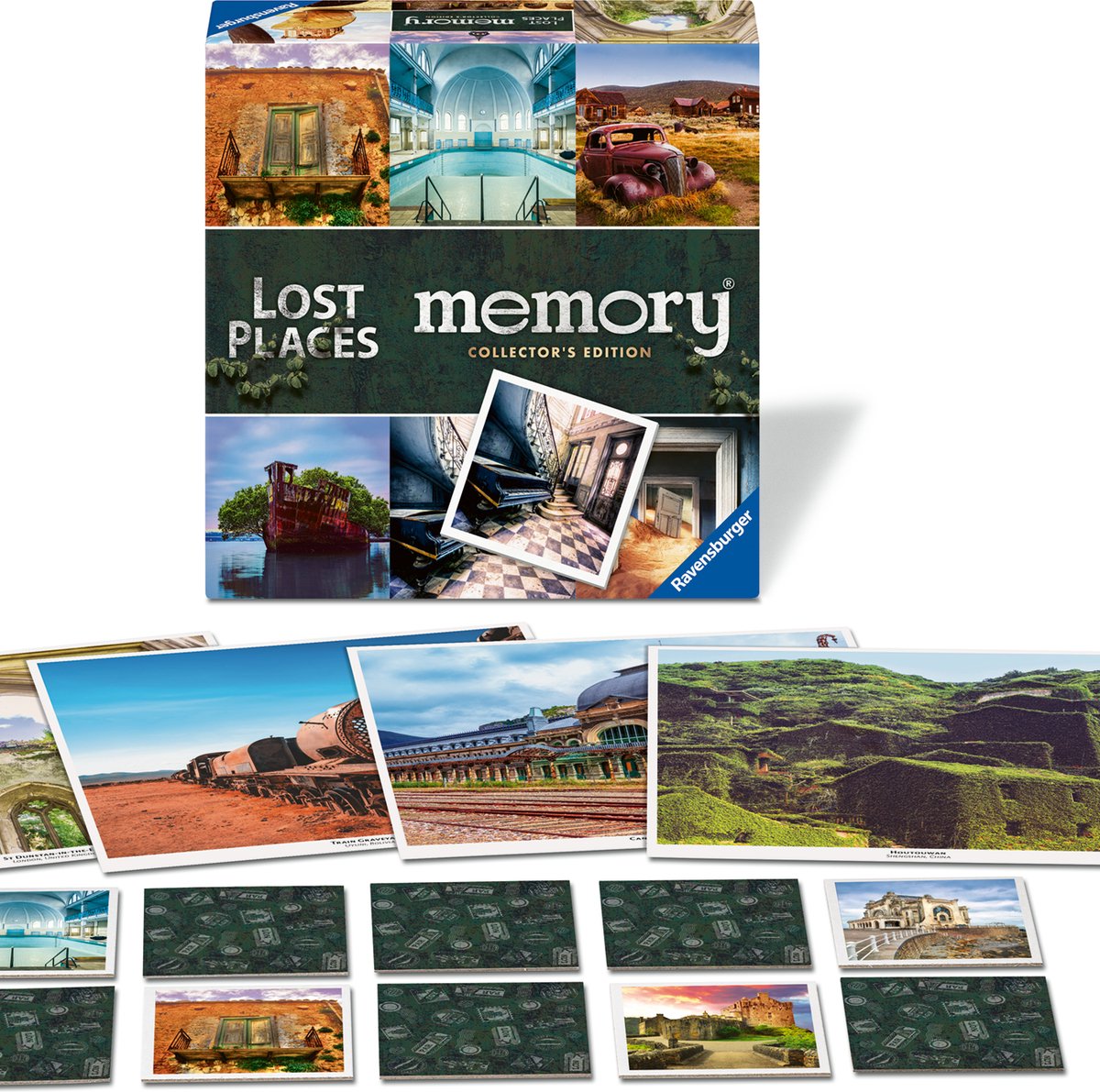 Ravensburger - memory® Lost Places - Geheugenspel - Vanaf 8 jaar