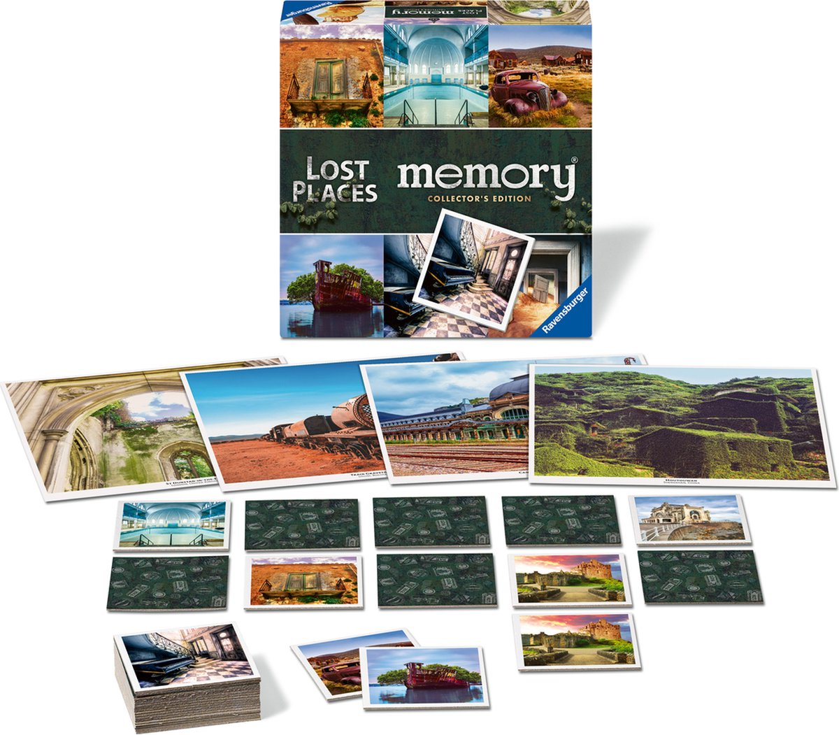 Ravensburger - memory® Lost Places - Geheugenspel - Vanaf 8 jaar