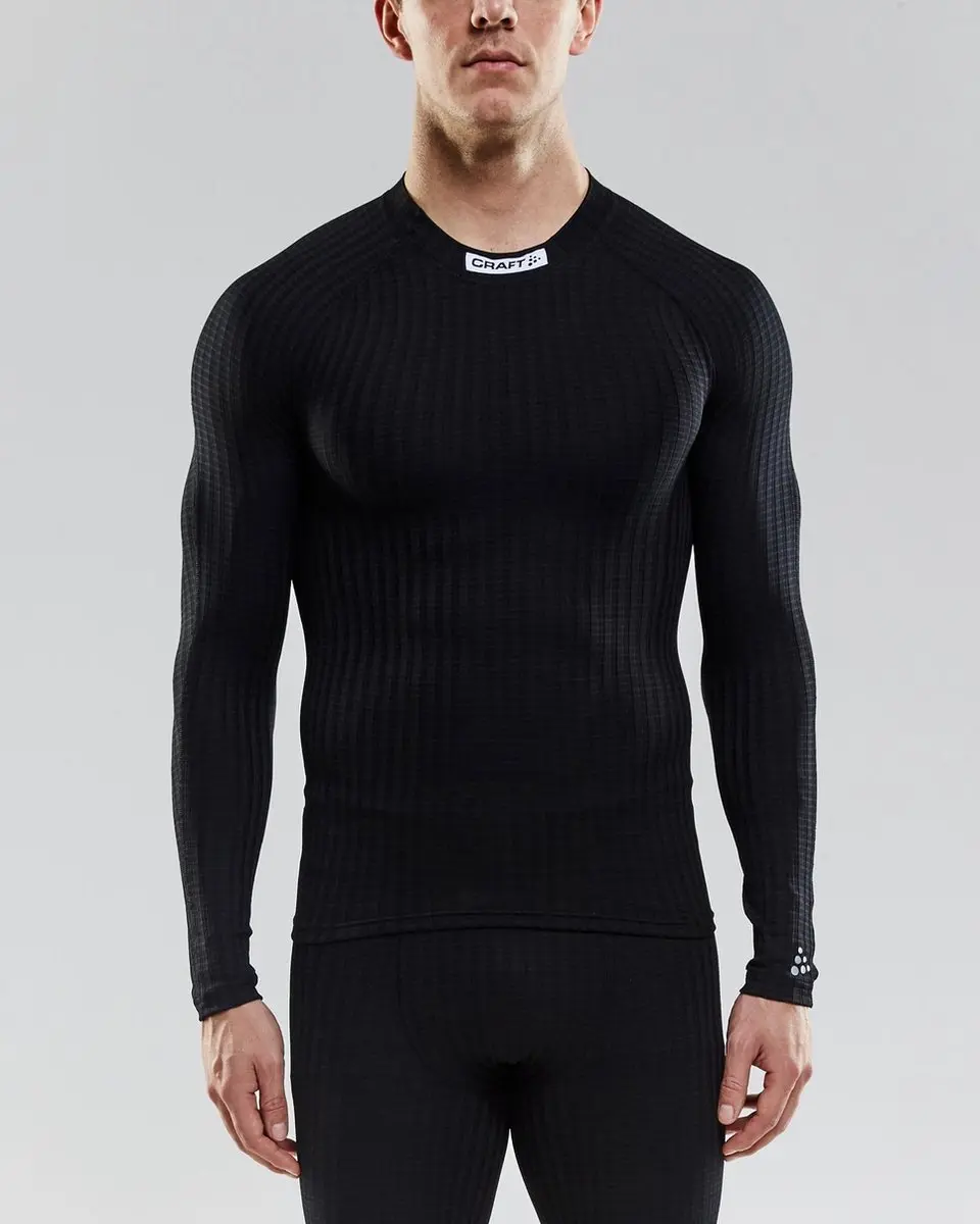 Craft Progress Baselayer CN LS - S - Zwart
