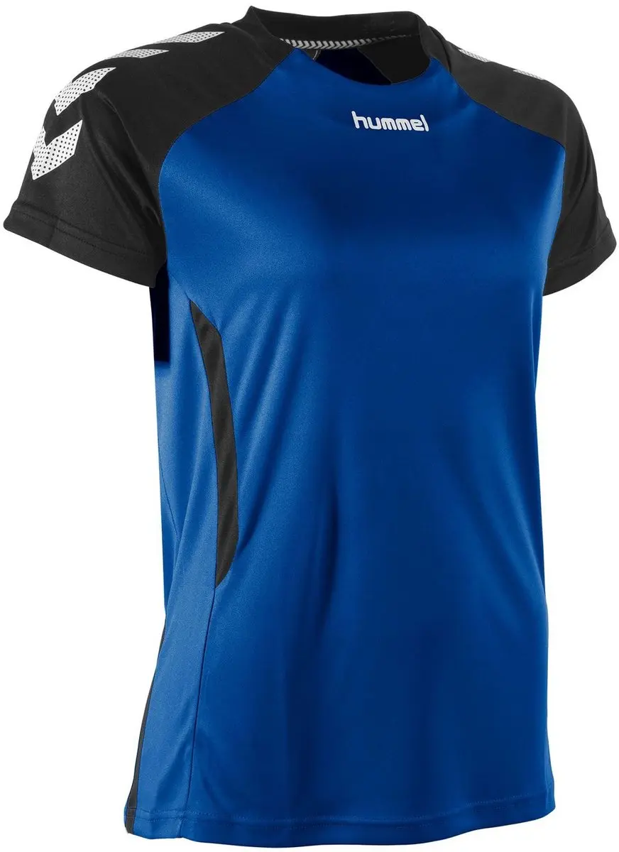 hummel Aarhus Sportshirt Dames M - Blauw