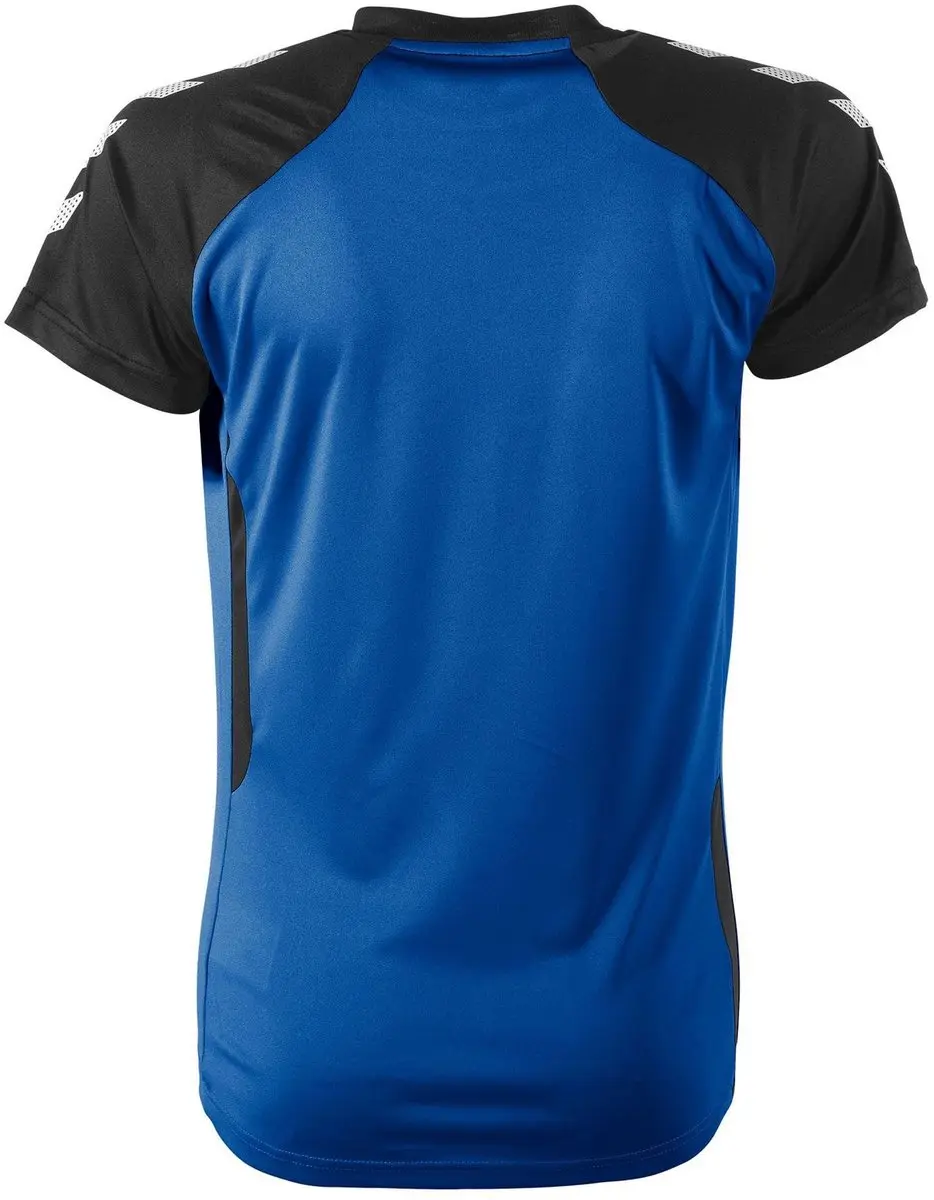 hummel Aarhus Sportshirt Dames M - Blauw