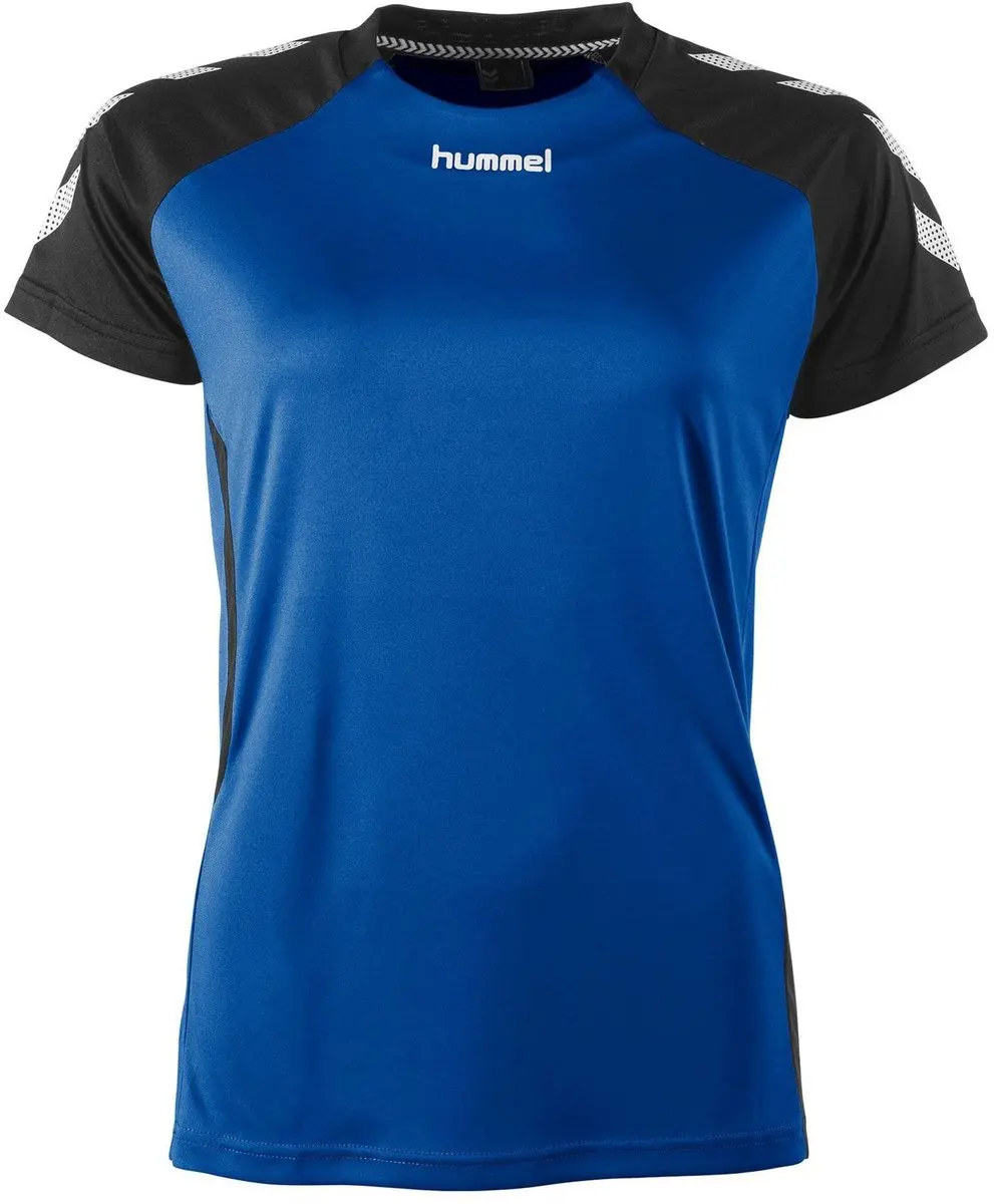 hummel Aarhus Sportshirt Dames M - Blauw