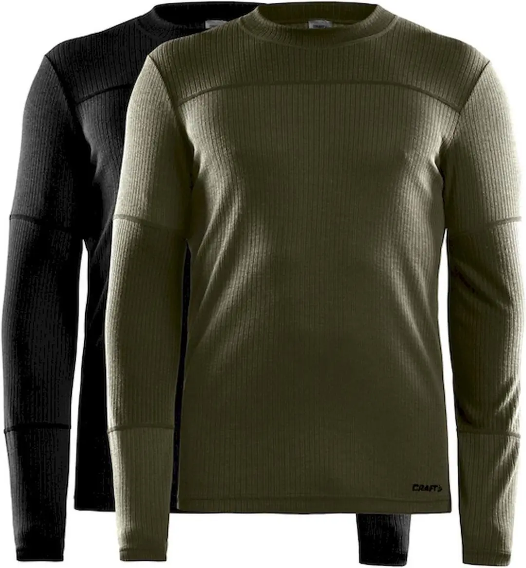 Craft Baselayer Thermoshirt Mannen XL - Blauw/Zwart