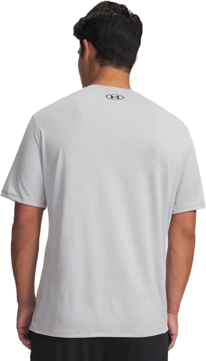 Under Armour UA Tech Vent SS Heren Sportshirt - Halo Grijs