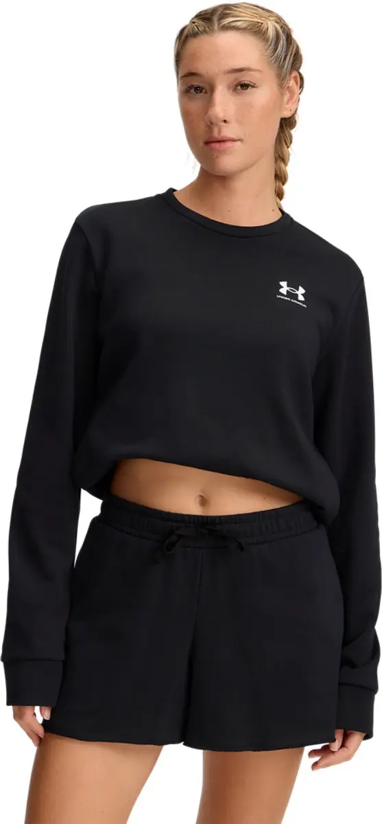 Under Armour Rival Terry Crew Dames Sporttrui