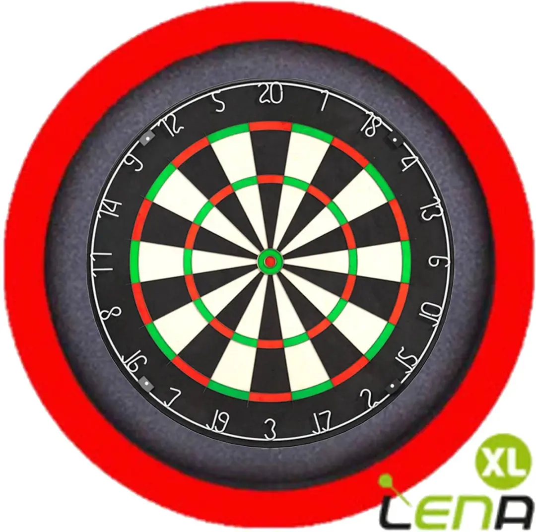 Lena Dartboard Lighting Basic XL DT00022 - Rood
