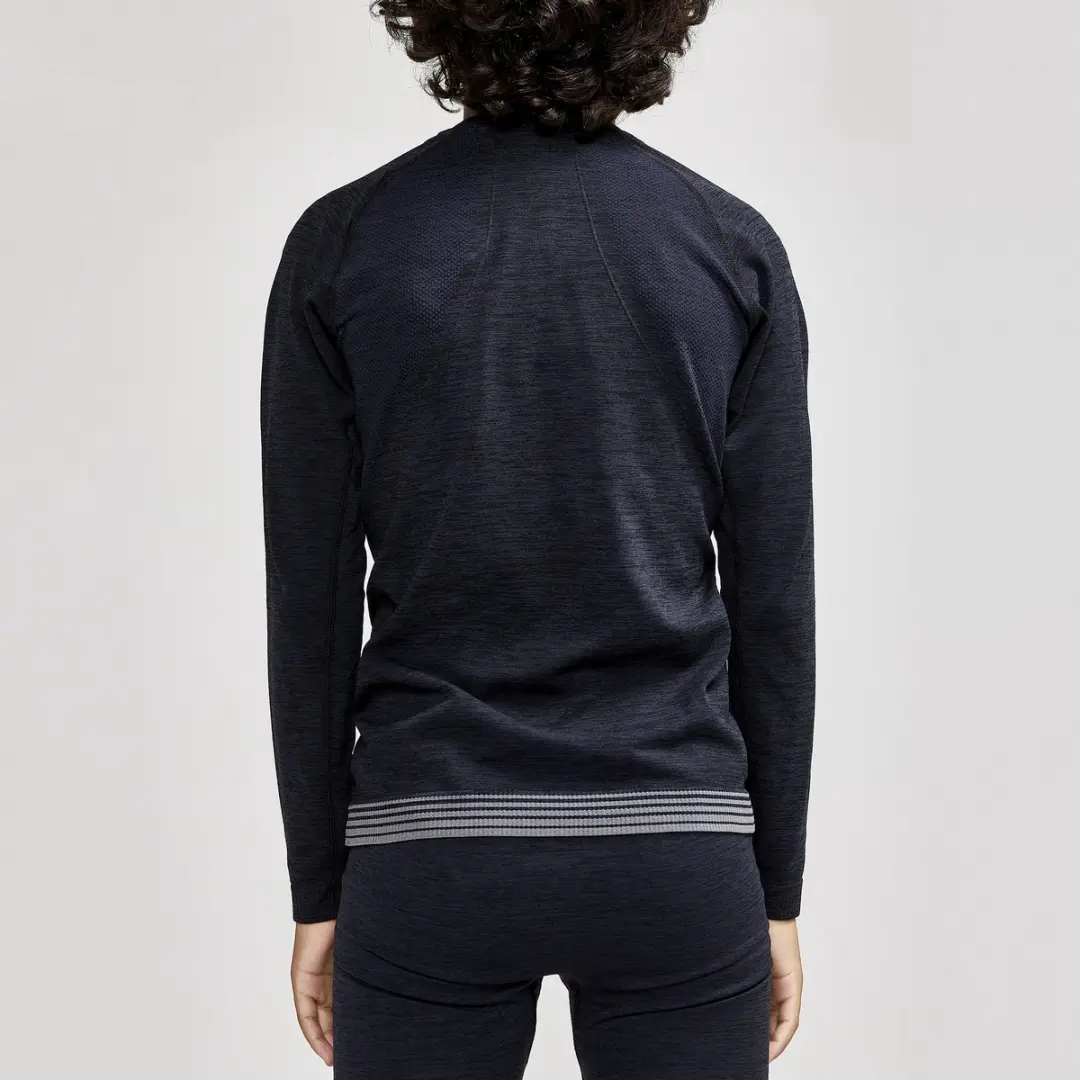 Craft Core Dry Active Comfort LS Shirt Junior 146 - Zwart