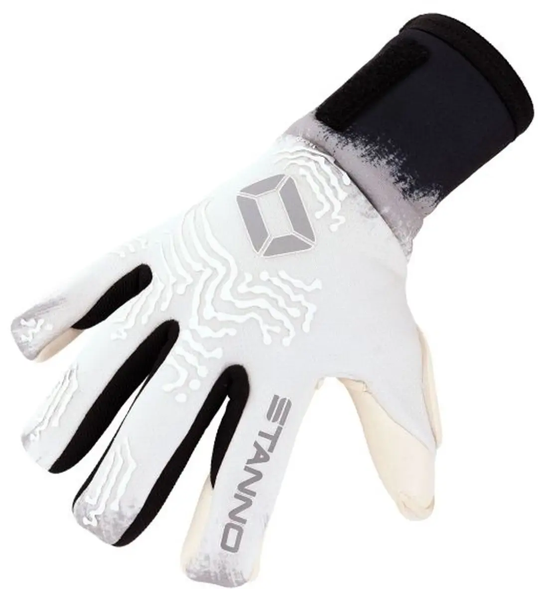 Stanno Ghost JR Keepershandschoenen Maat 6 - Wit/Grijs