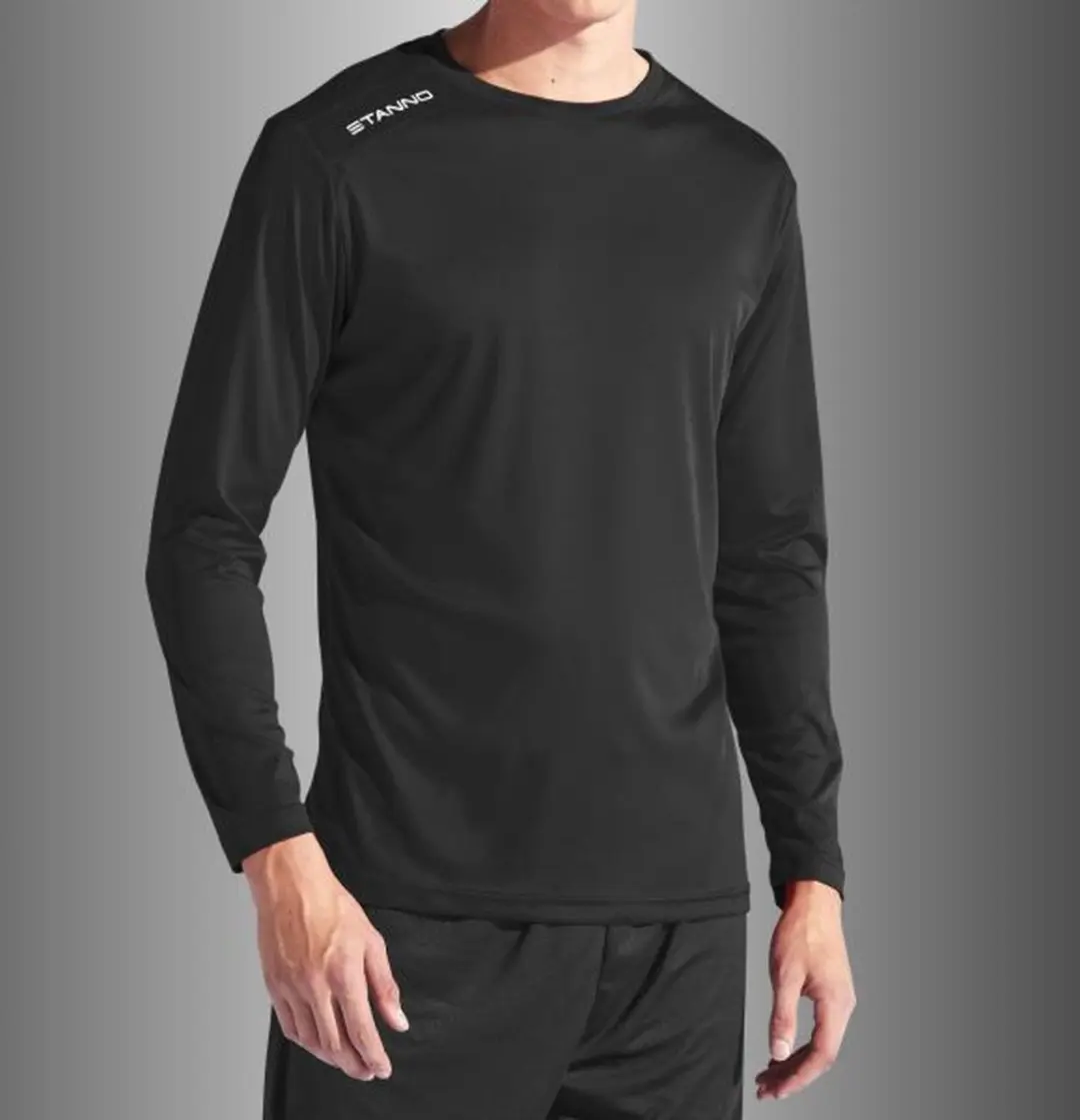Stanno Field Longsleeve Shirt 152 - Zwart