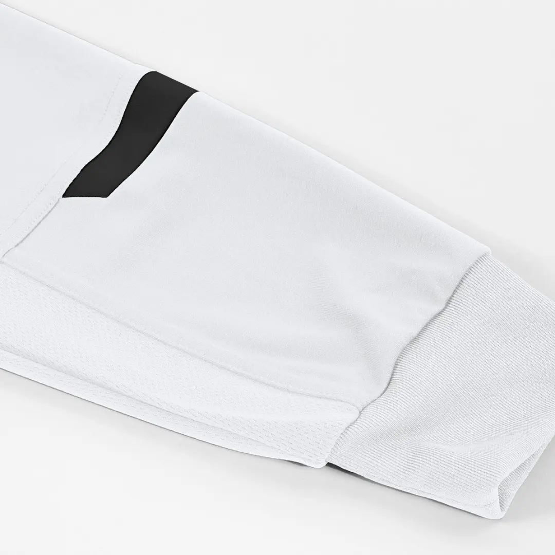 Hummel Fyn Voetbalshirt Lange Mouw Heren - Wit/Zwart M