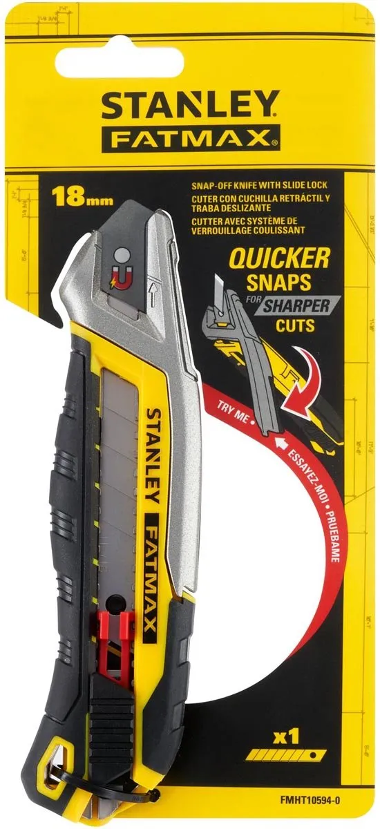 Stanley Quick-snap FM Afbreekmes 18mm - afbeelding 6 van 6