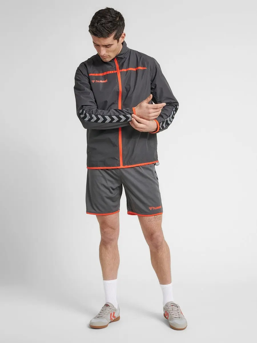 Hummel Hmlauthentic Training Jacket 204935 Trainingsjack - M - Grijs - afbeelding 6 van 6