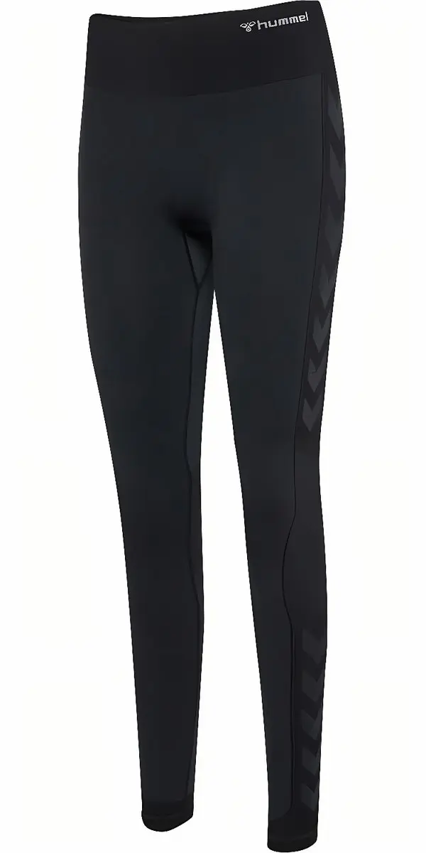 Hummel Shine Seamless Sportlegging Dames L - Quiet Shade/Sharkskin