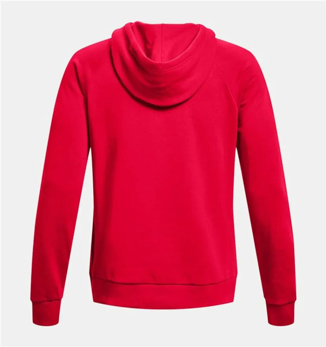 Under Armour Rival Big Logo Hoodie - Rood S