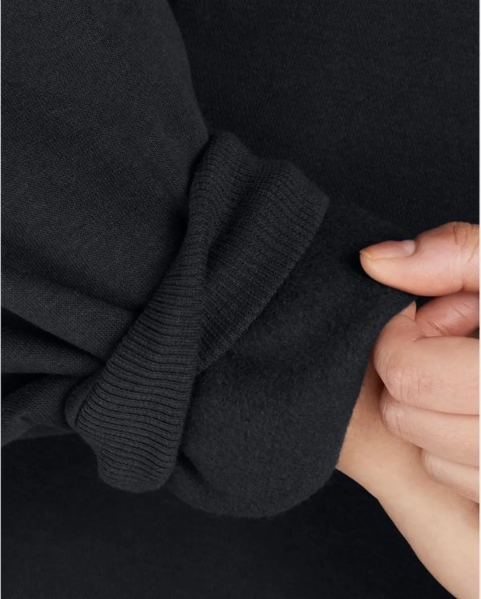 Under Armour Rival Fleece Os Crew Dames T-shirt - M - Zwart