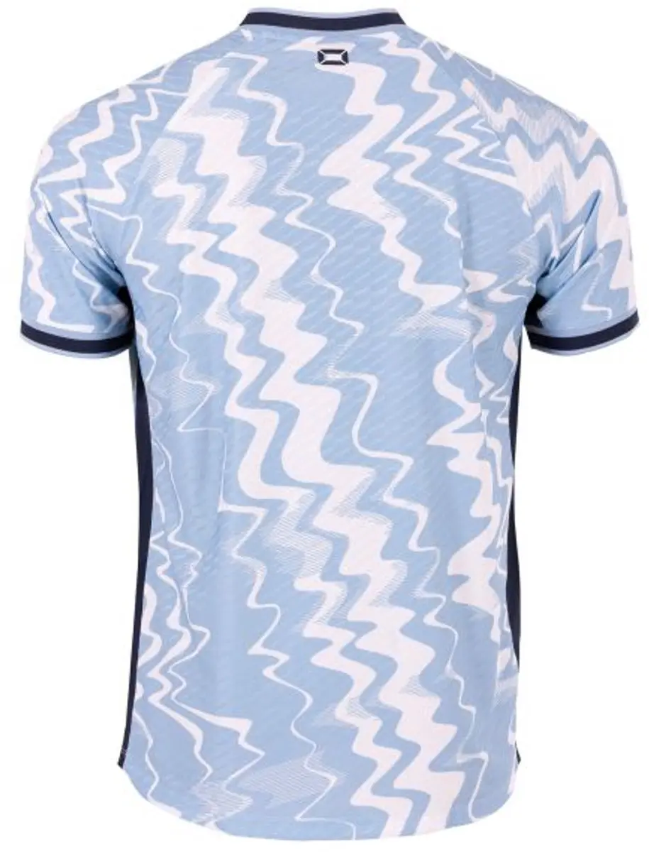 Stanno Wave Shirt - M - Lichtblauw/Wit/Navy