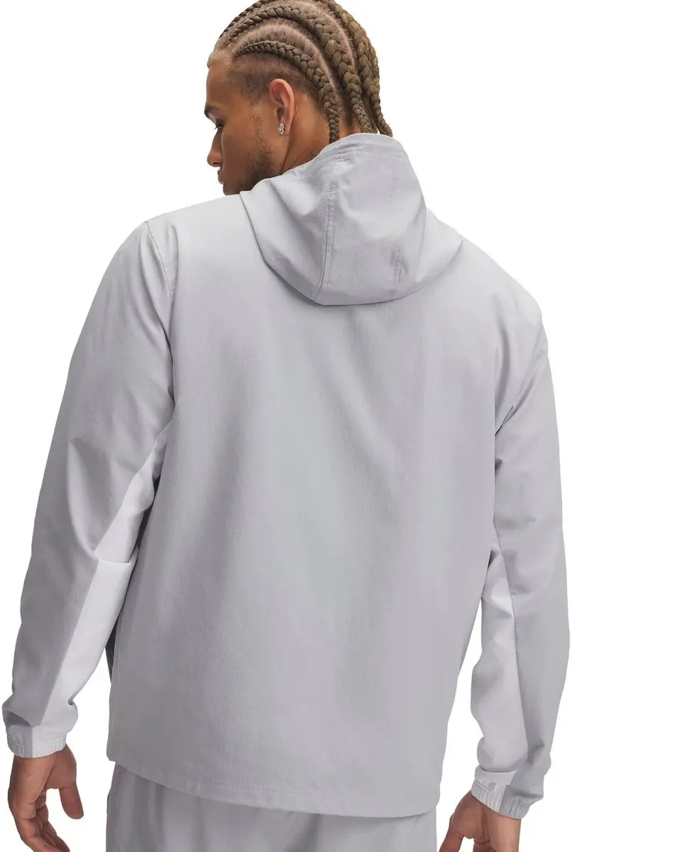Under Armour Rival Woven Windbreaker Heren XXL - Grijs