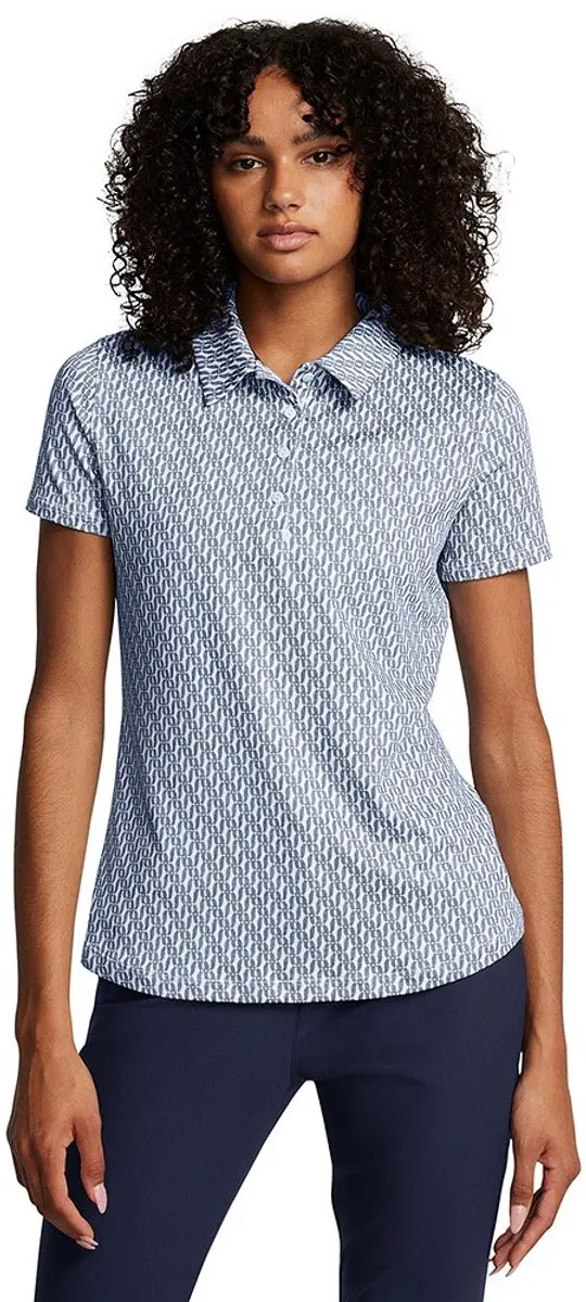 Under Armour Playoff 3.0 Dames Polo Nimbus Blauw