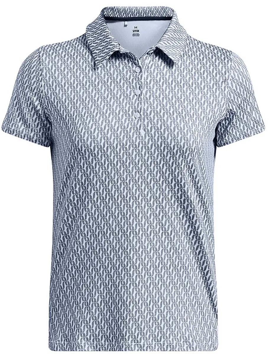 Under Armour Playoff 3.0 Dames Polo Nimbus Blauw