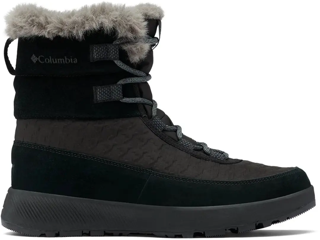 Columbia Slopeside Peak Luxe Dames Snowboots - Black/Graphite
