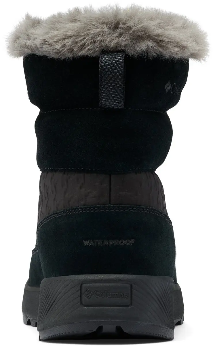 Columbia Slopeside Peak Luxe Dames Snowboots - Black/Graphite