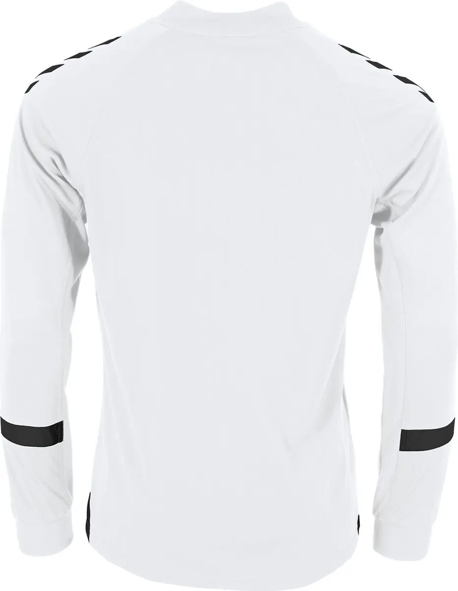 Hummel Fyn Voetbalshirt Lange Mouw Kinderen 116 - Wit/Zwart