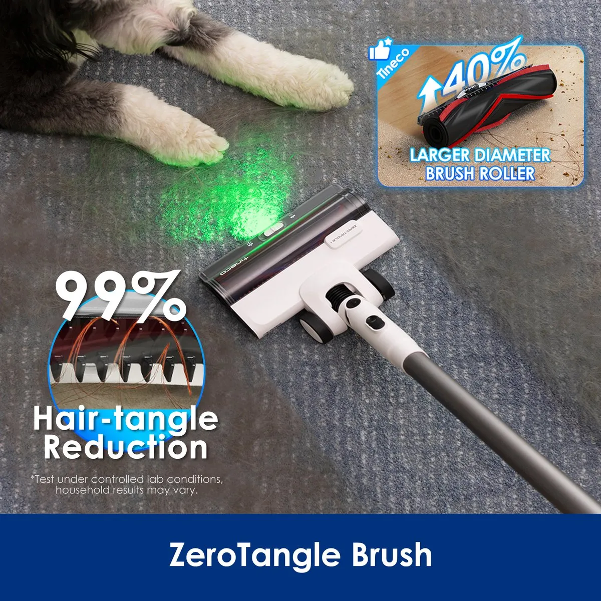 Tineco PURE ONE Station 5 steelstofzuiger - automatische reiniging - 70 min operatietijd - 500 Watt