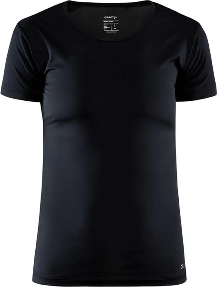 Craft Core Dry Tee Dames - Sportshirt Zwart