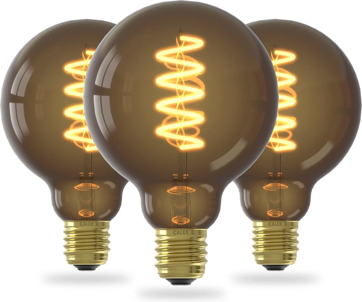 Calex Spiraal Filament LED Lamp G95 E27