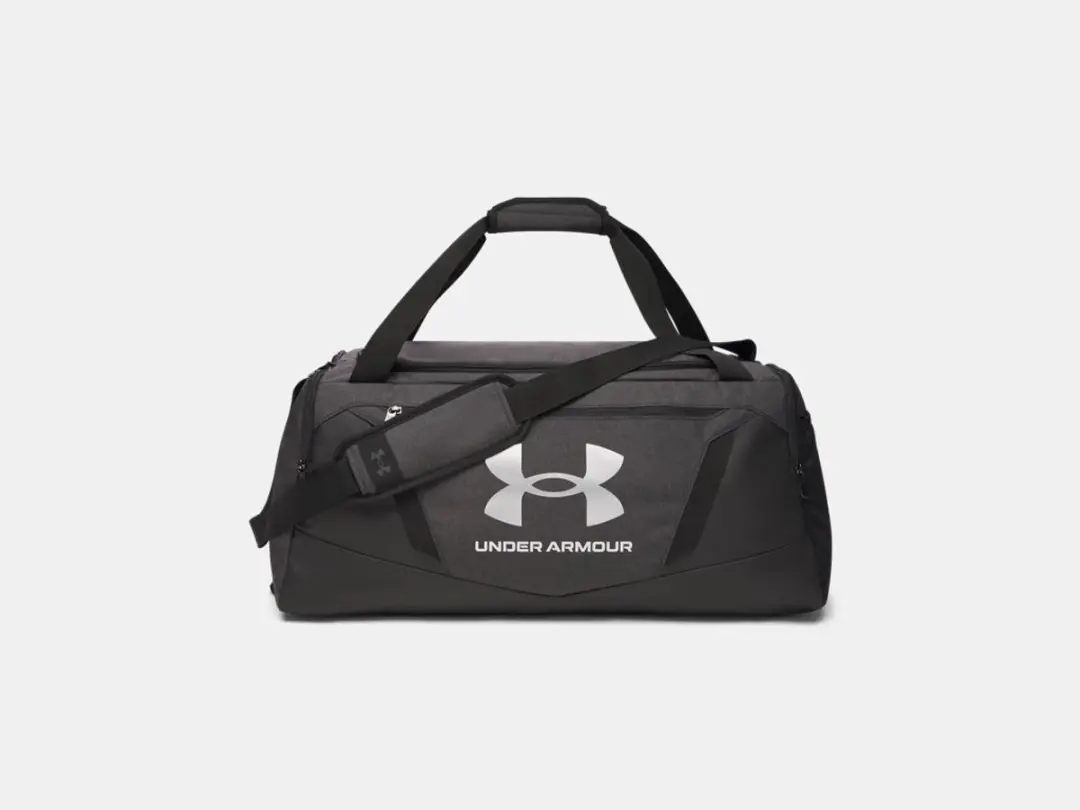 Under Armour UA Undeniable 5.0 Duffle Sporttas - M - Zwart/Silver - afbeelding 6 van 6