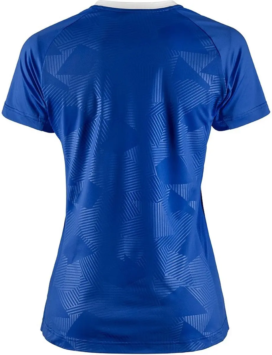 Craft Premier Solid Shirt Dames Korte Mouw XXL - Royal