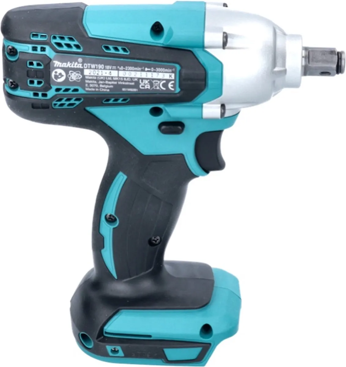 Makita DTW 190 SY Slagmoersleutel 18V - 190Nm - 2x 1,3Ah + Lader - afbeelding 3 van 5