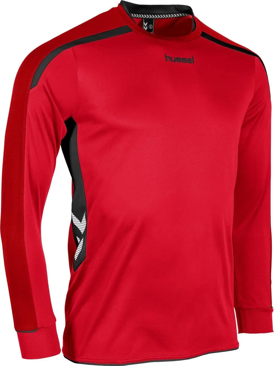 Hummel Preston L/S Sportshirt Kids 164 - Rood