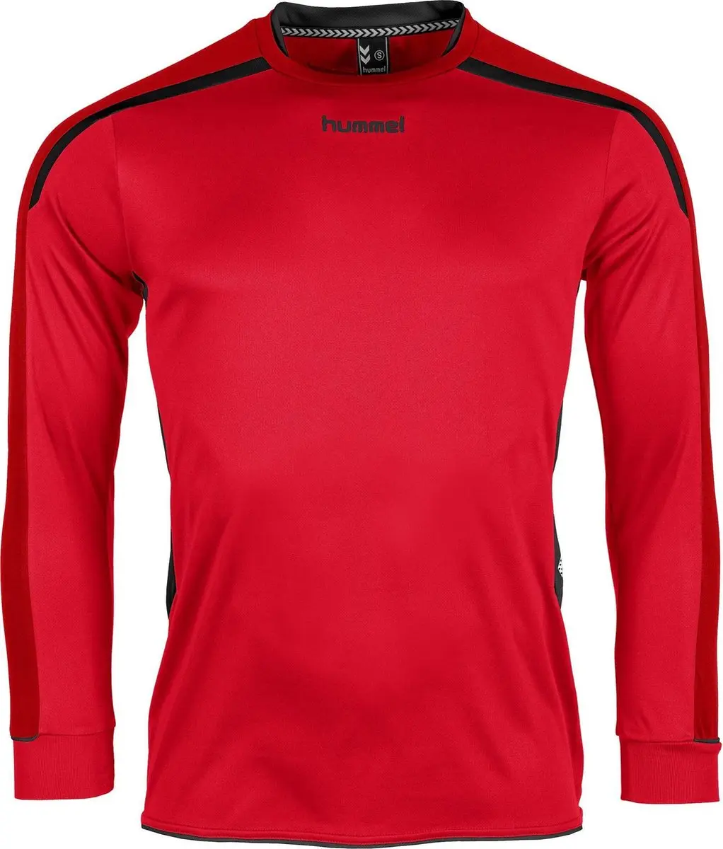 Hummel Preston L/S Sportshirt Kids 164 - Rood