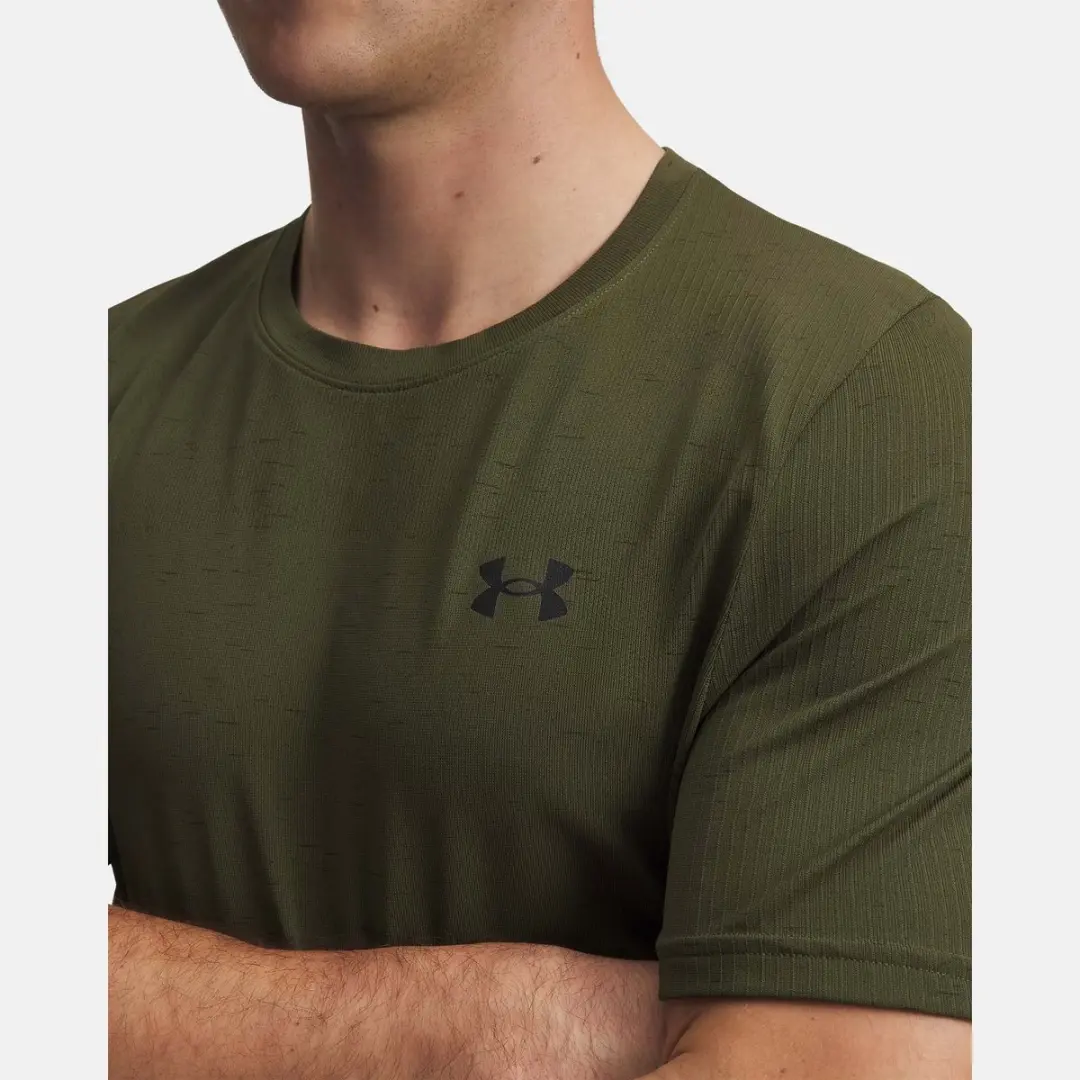 Under Armour Vanish Seamless SS T-shirt - XL - Groen