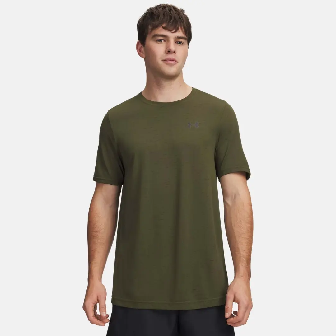 Under Armour Vanish Seamless SS T-shirt - XL - Groen