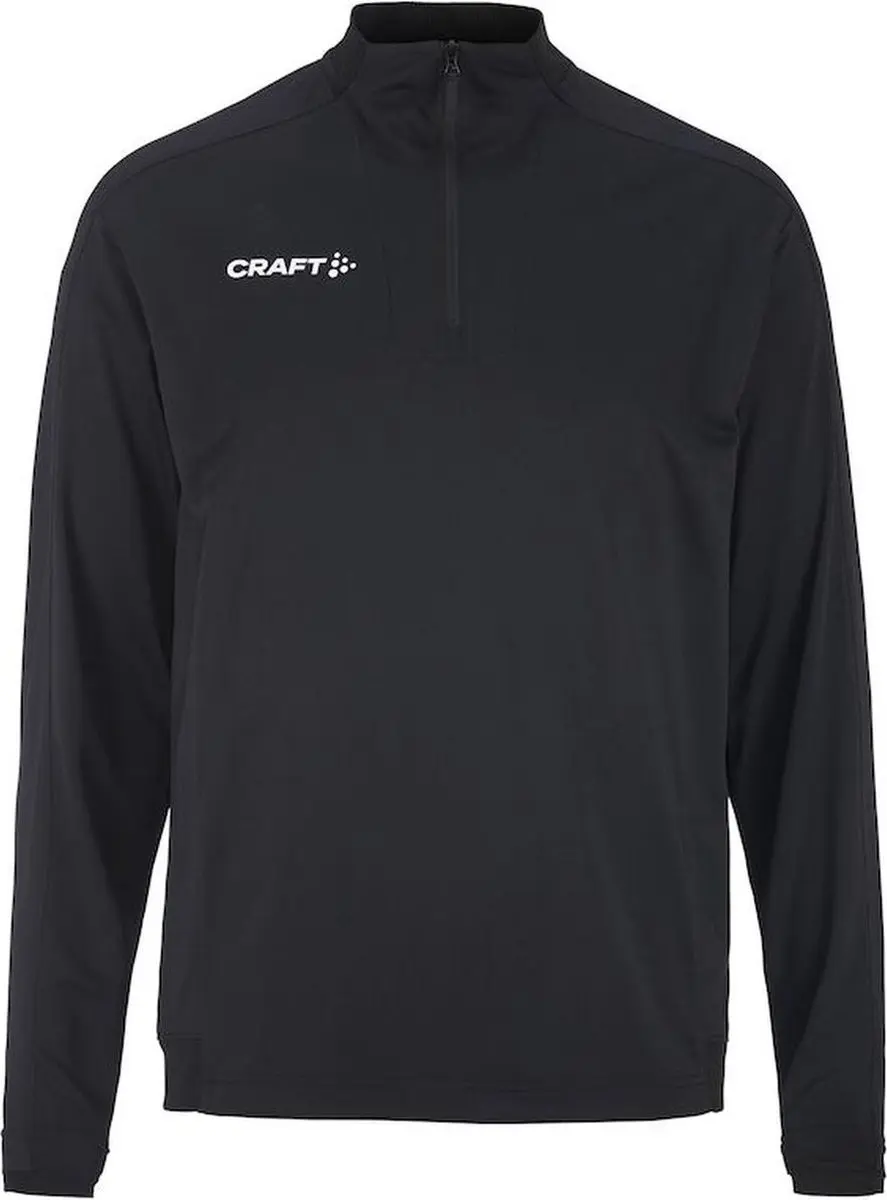Craft Evolve 2.0 Half Zip Longsleeve Shirt Junior 158 - Zwart